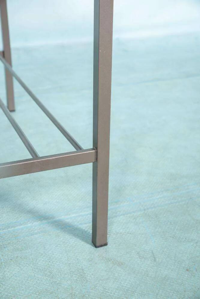 Vintage teak side table for TV/audio, 1960s in teak.