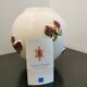 Vase boule "papillons" signé Longwy