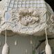Vintage suspension - made crochet-70s