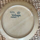 6 deep plates in stoneware