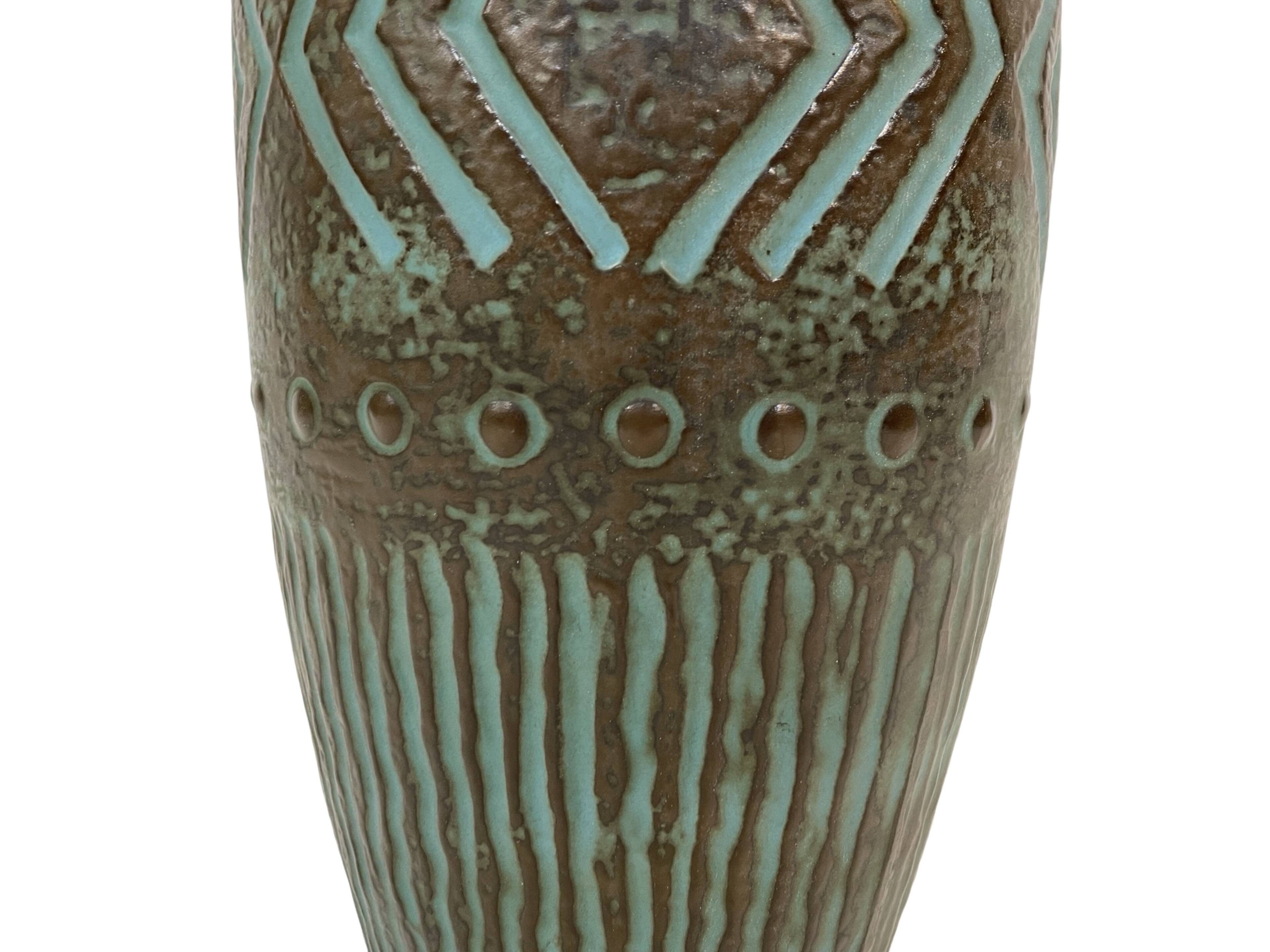 West Germany ceramic vase 44 cm