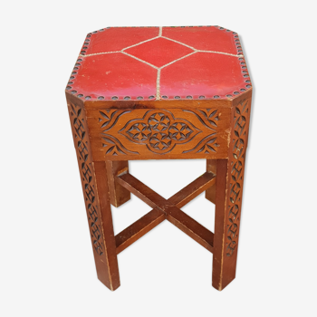 Tabouret marocain 1930