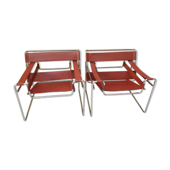 Fauteuils Wassily b3 Marcel Breuer