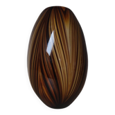 Striped Murano vase