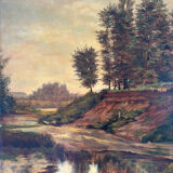 Landscape signed André Rica