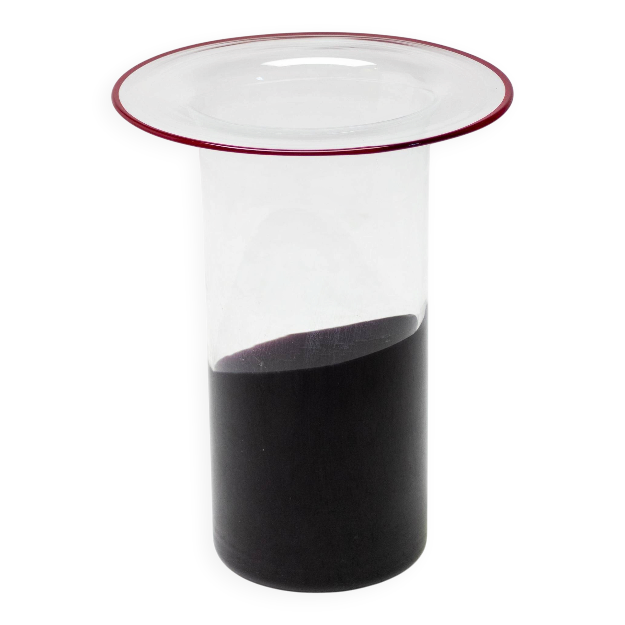 Very large "Chiclos" vase by Renato Toso for Leucos - Italian Murano glass