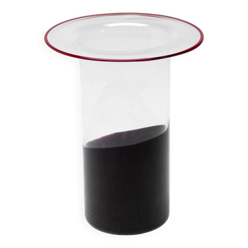 Very large "Chiclos" vase by Renato Toso for Leucos - Italian Murano glass