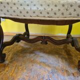 Fauteuil style renaissance en noyer