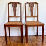 Pair of art-deco chairs