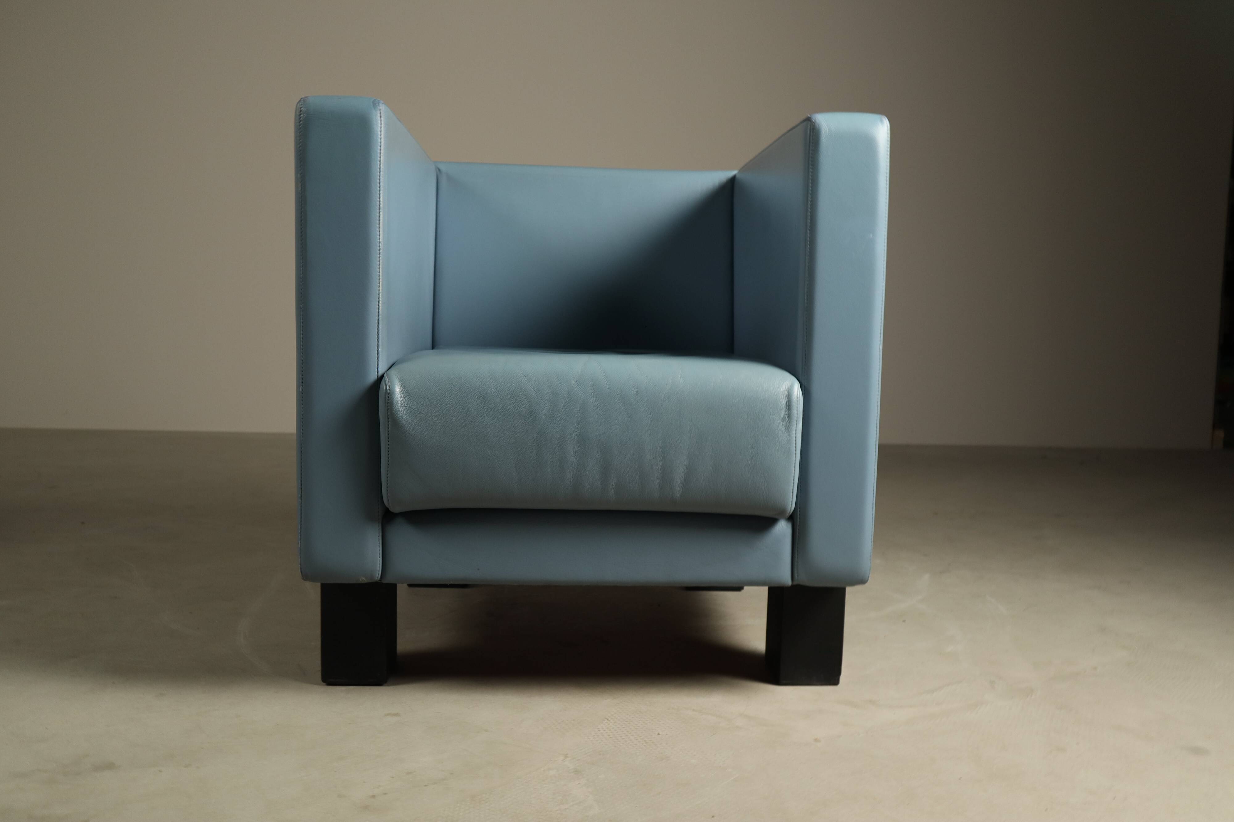 Paire de fauteuils « Moji » de Shigeru Uchida pour Poltrona Frau