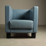 Paire de fauteuils « Moji » de Shigeru Uchida pour Poltrona Frau