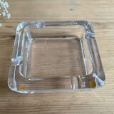 Square crystal ashtray / empty pocket
