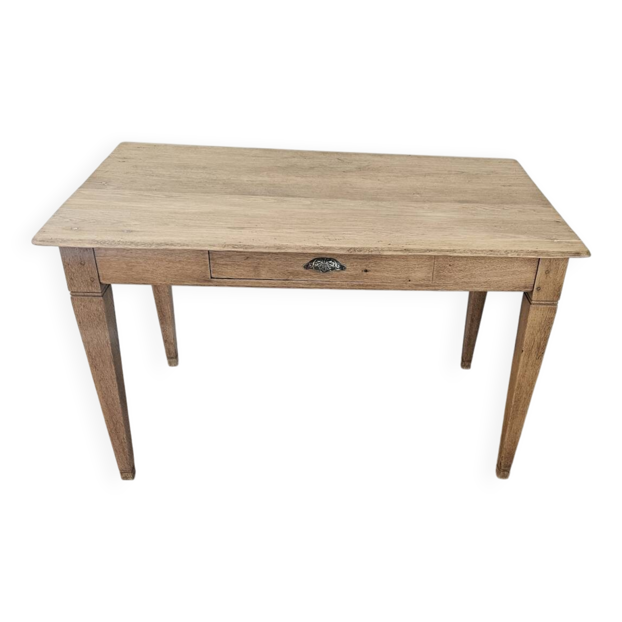 Solid wood farmhouse table