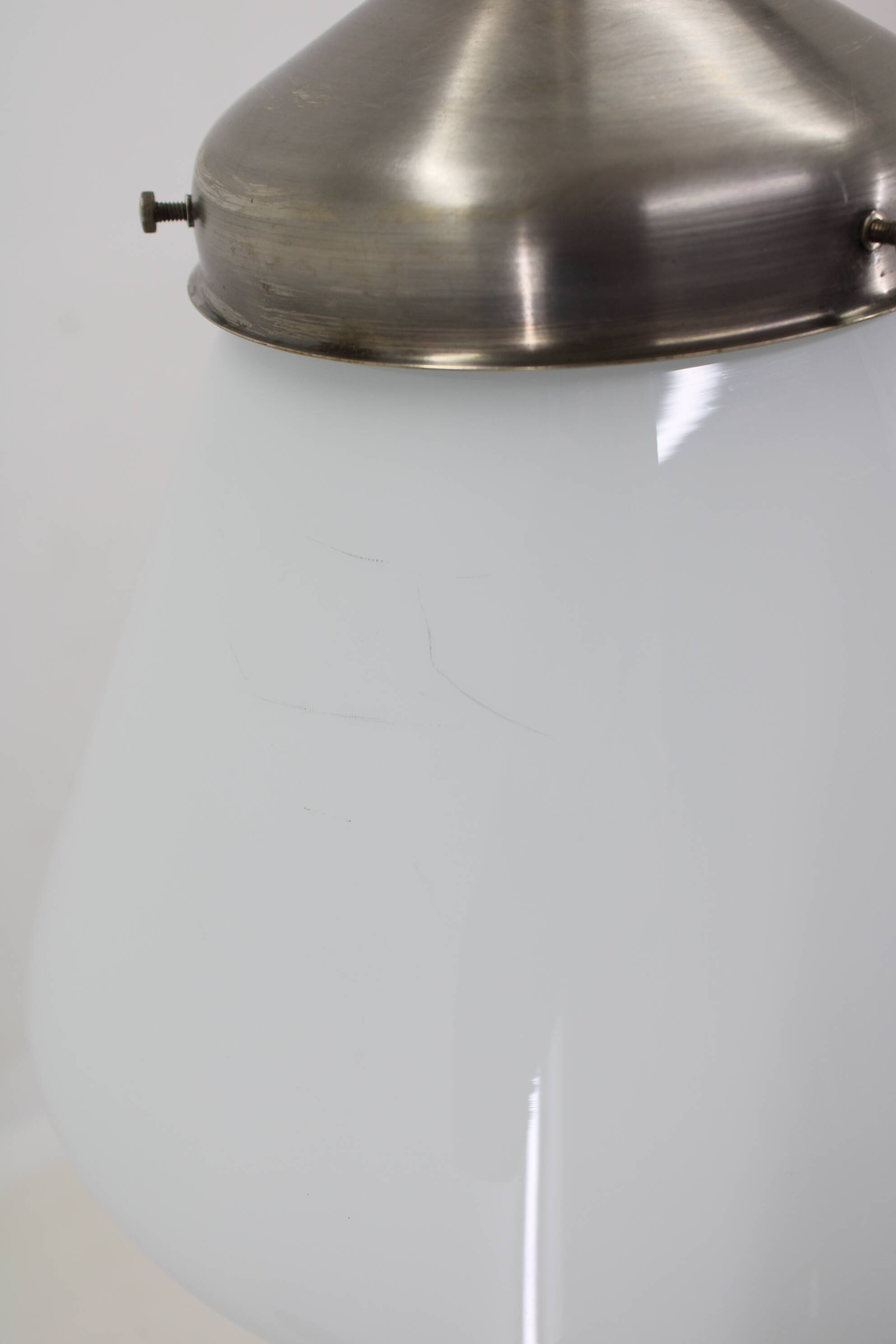 Large Bauhaus Pendant Attributed to Marianne Brandt, 1930s