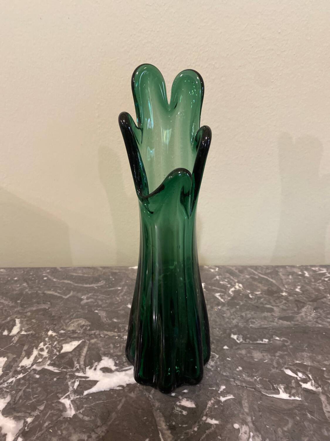 Vintage glass vase