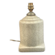 Art Deco cracked ceramic lamp base circa 1930 -