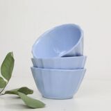 Set of 3 bowls or cups, unsigned