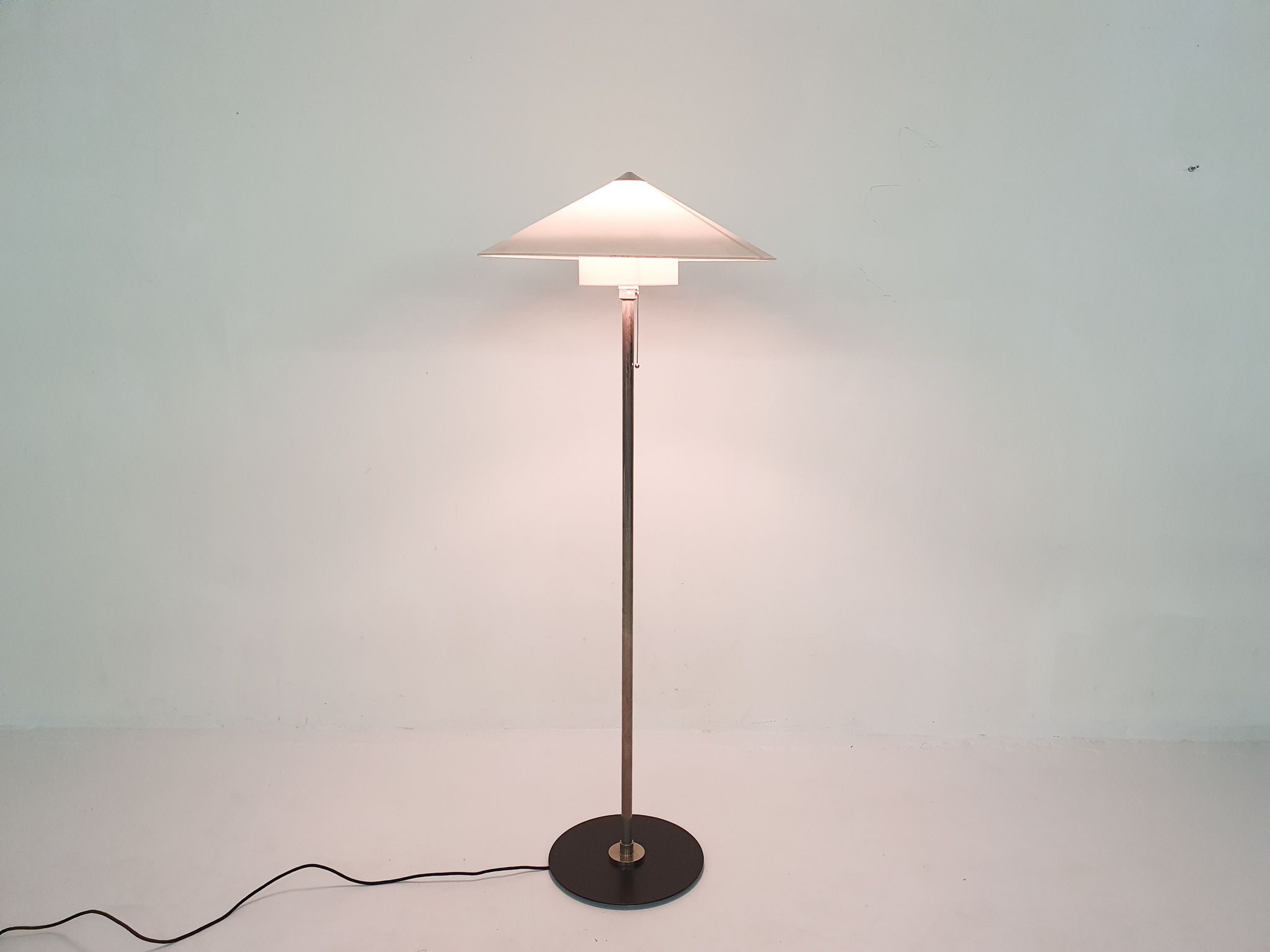 Wilhelm wagenfeld for tecnolumen floor lamp wstl 30, germany 1950's