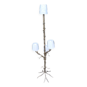 lampadaire doré