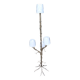 Golden floor lamp