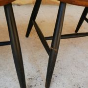 Set of 4 chairs Scandinavian by Sven Erik Fryklund for Hagafors Stolfabrik