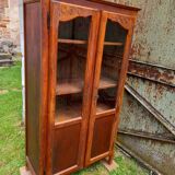 Antique wooden display case