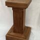 Oak wood column dimensions: height -70cm - width -38cm-
