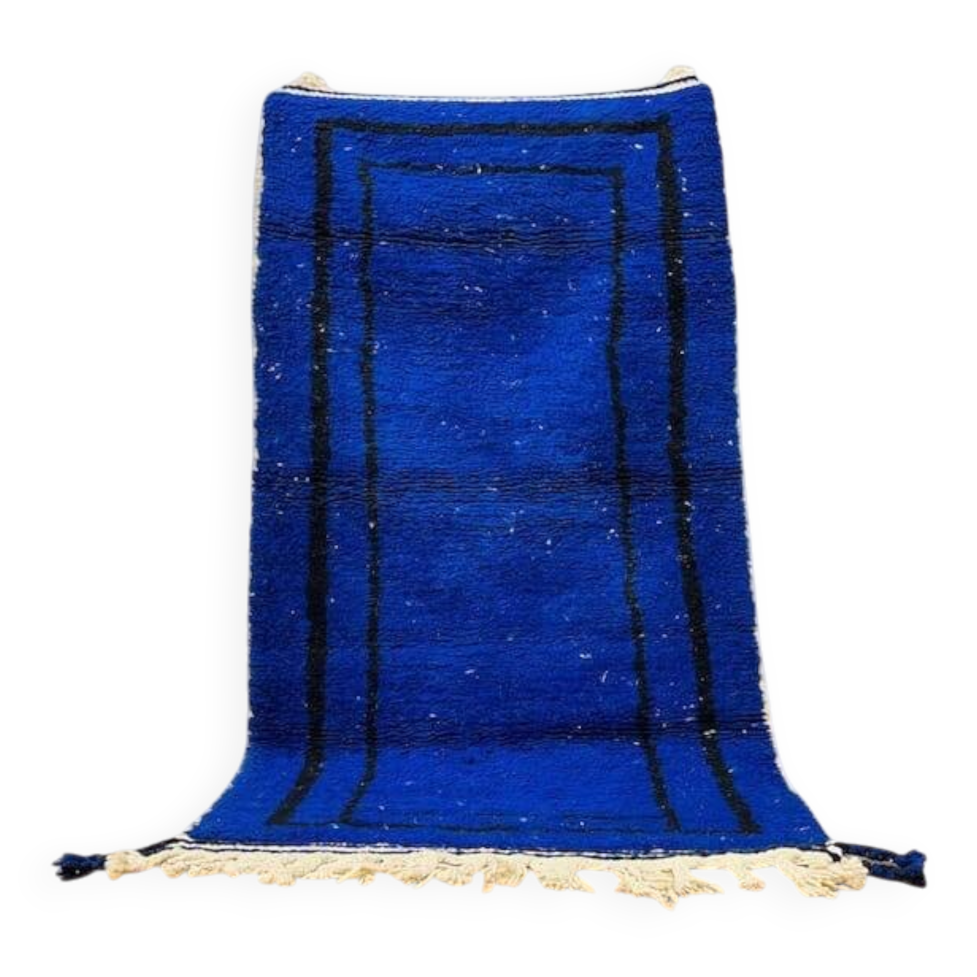 Carpet made of natural wool, traditionally handwoven, 1.4/2.6 m.