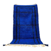 Carpet made of natural wool, traditionally handwoven, 1.4/2.6 m.