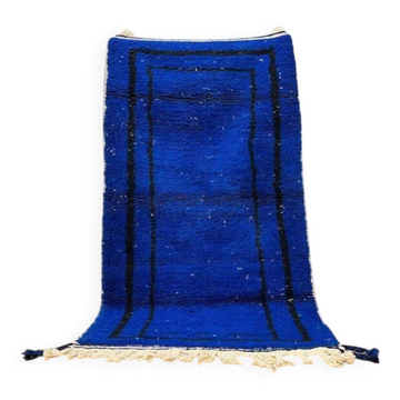 Carpet made of natural wool, traditionally handwoven, 1.4/2.6 m.