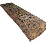 Tapis turc antique, 326 x 96 cm