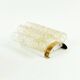Mid-Century Ice Glass Wall Light from Doria Leuchten, Germany, 1960s
