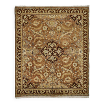 Turkish Handknotted Wool Oushak Rug 256 cm x 303 cm