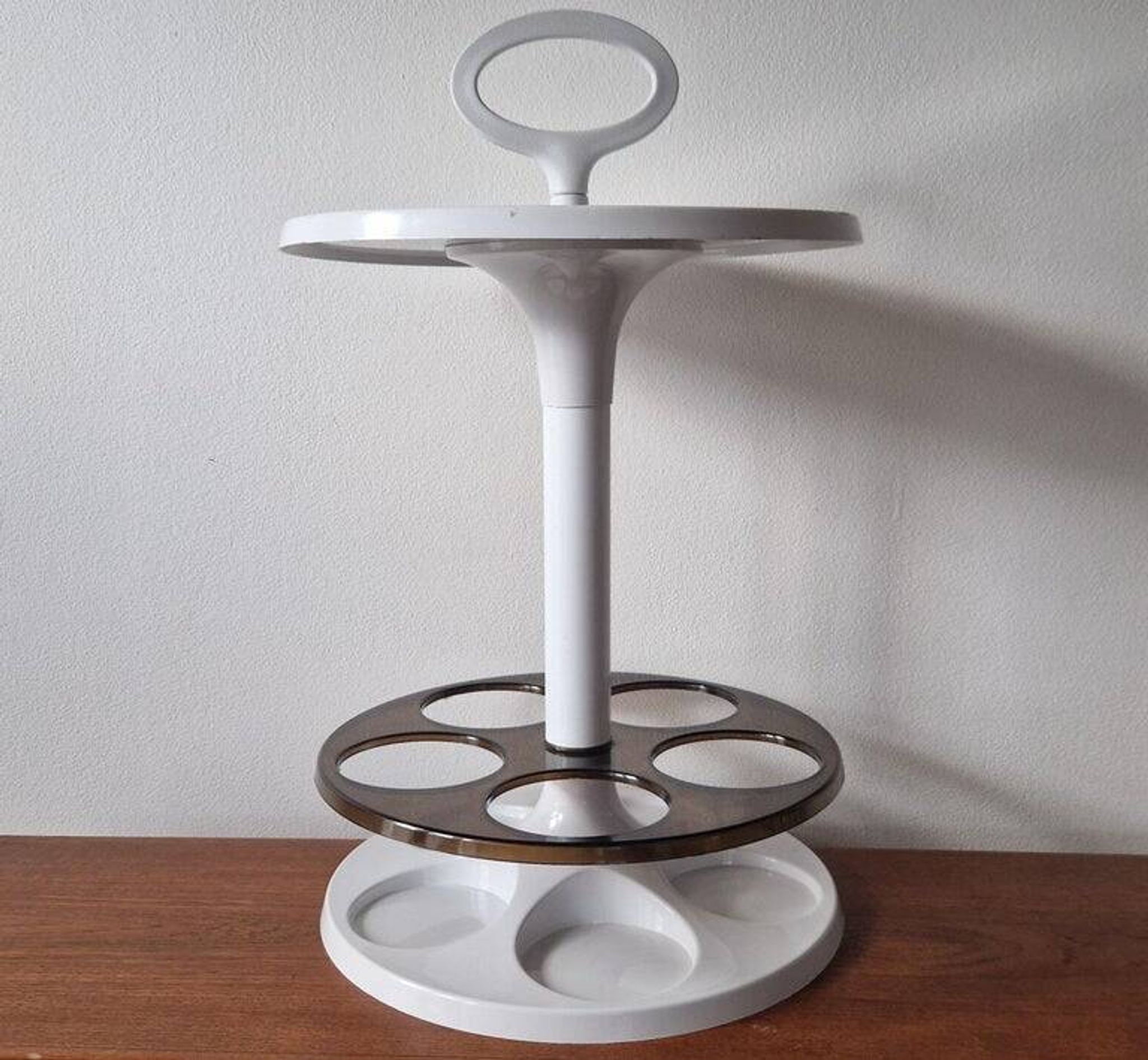 Midcentury Bottle Stand Flair, design Marc Held, Netherlands, 1970s