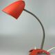 60s 70s lampe lampe de table lampe de bureau métal space age