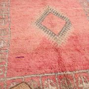 Peach Vintage Moroccan Rug 166 x 277 cm - Berber Wool Rug - Handmade Rug