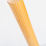 VINTAGE BLOWN GLASS XL vase - France, 1960s