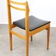 Chaises Vintage dans le style de Gio Ponti, 1970, lot de 4