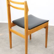 Vintage Chairs in style of Gio Ponti, 1970, set of 4