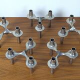Set of 5 Nagel candle holders