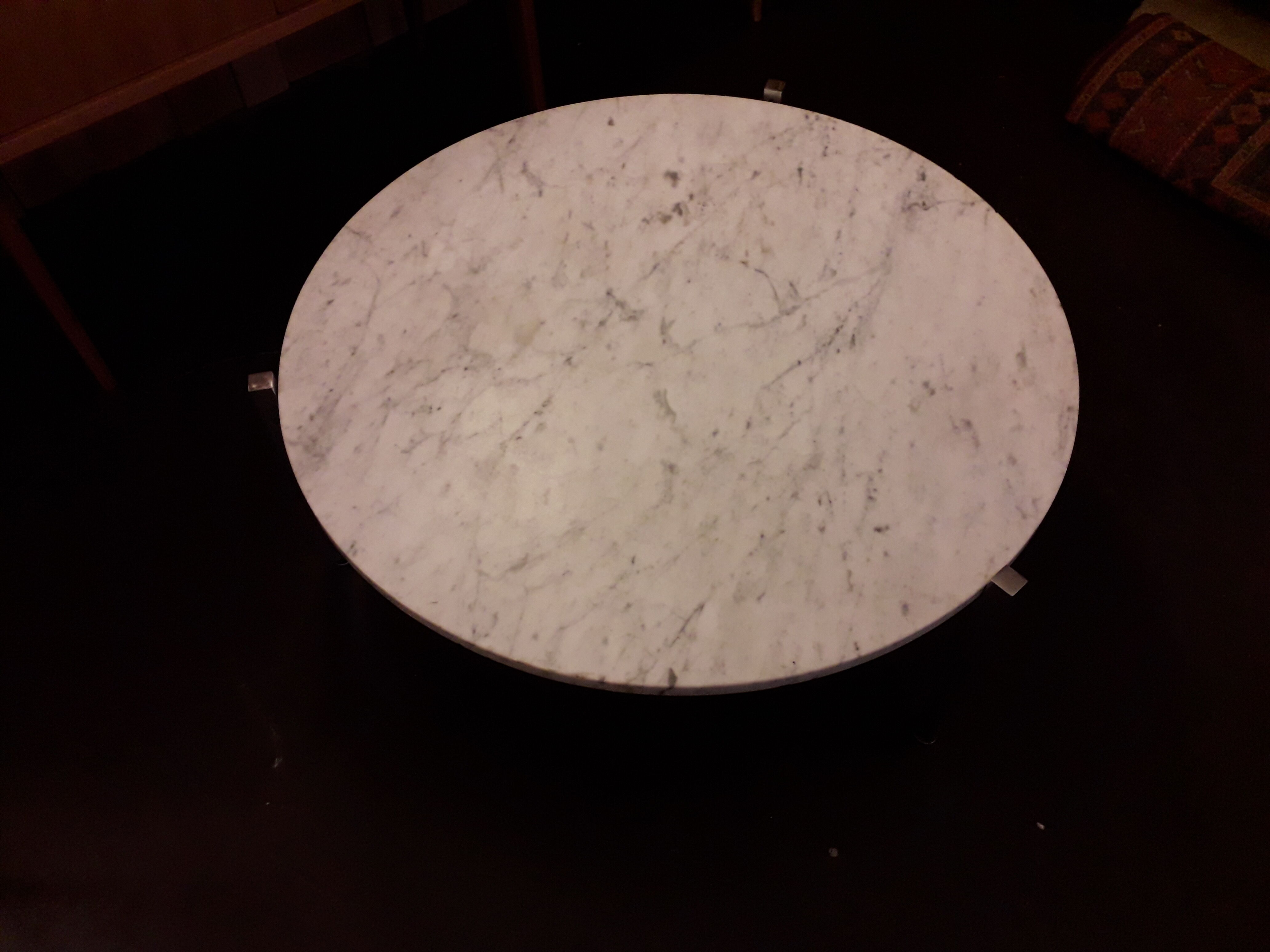 Vintage marble coffee table