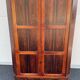 Vintage Scandinavian Wahl Iversen corner cabinet in Rio rosewood 1960