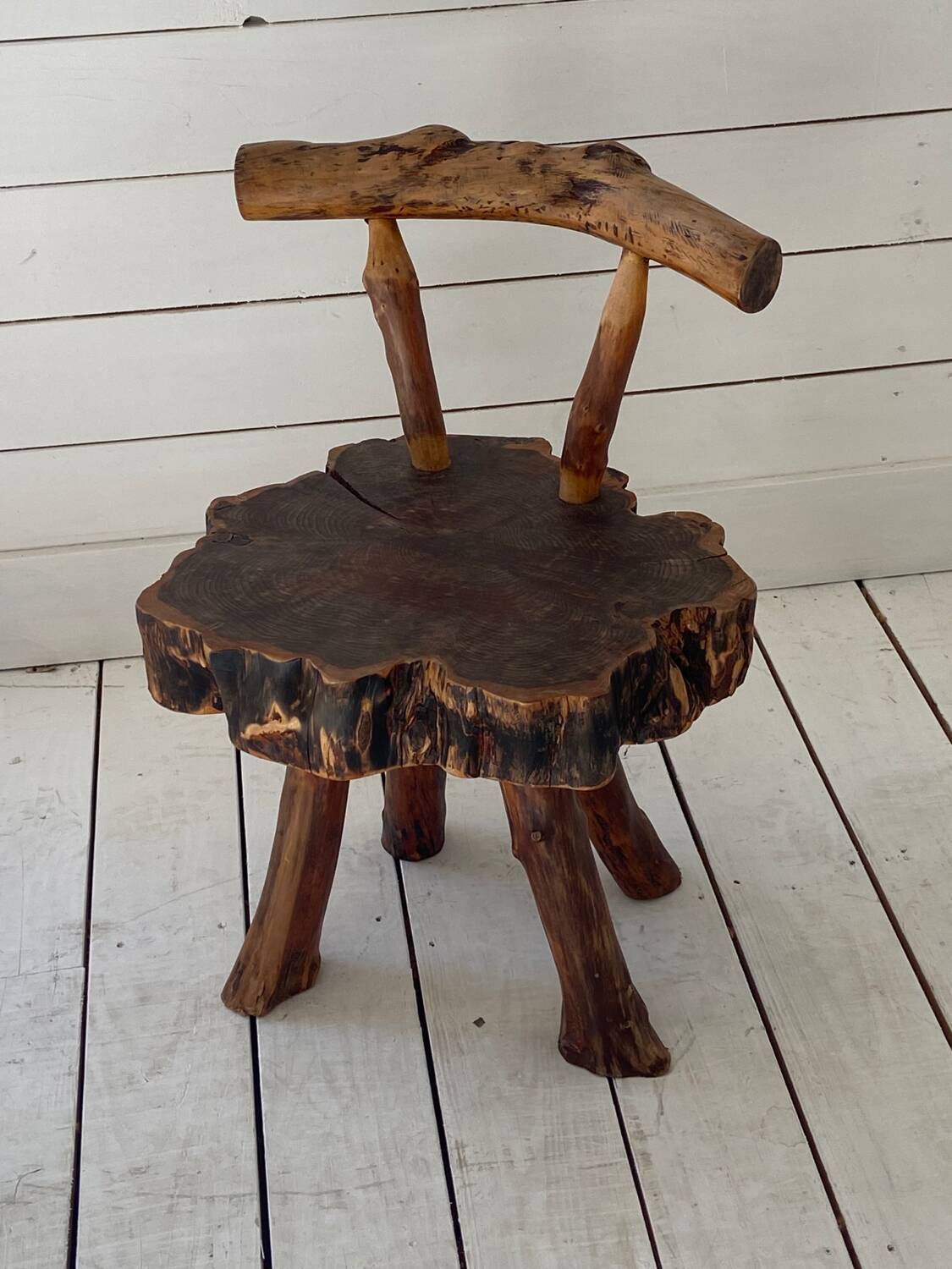 Chaise d’appoint en bois massif