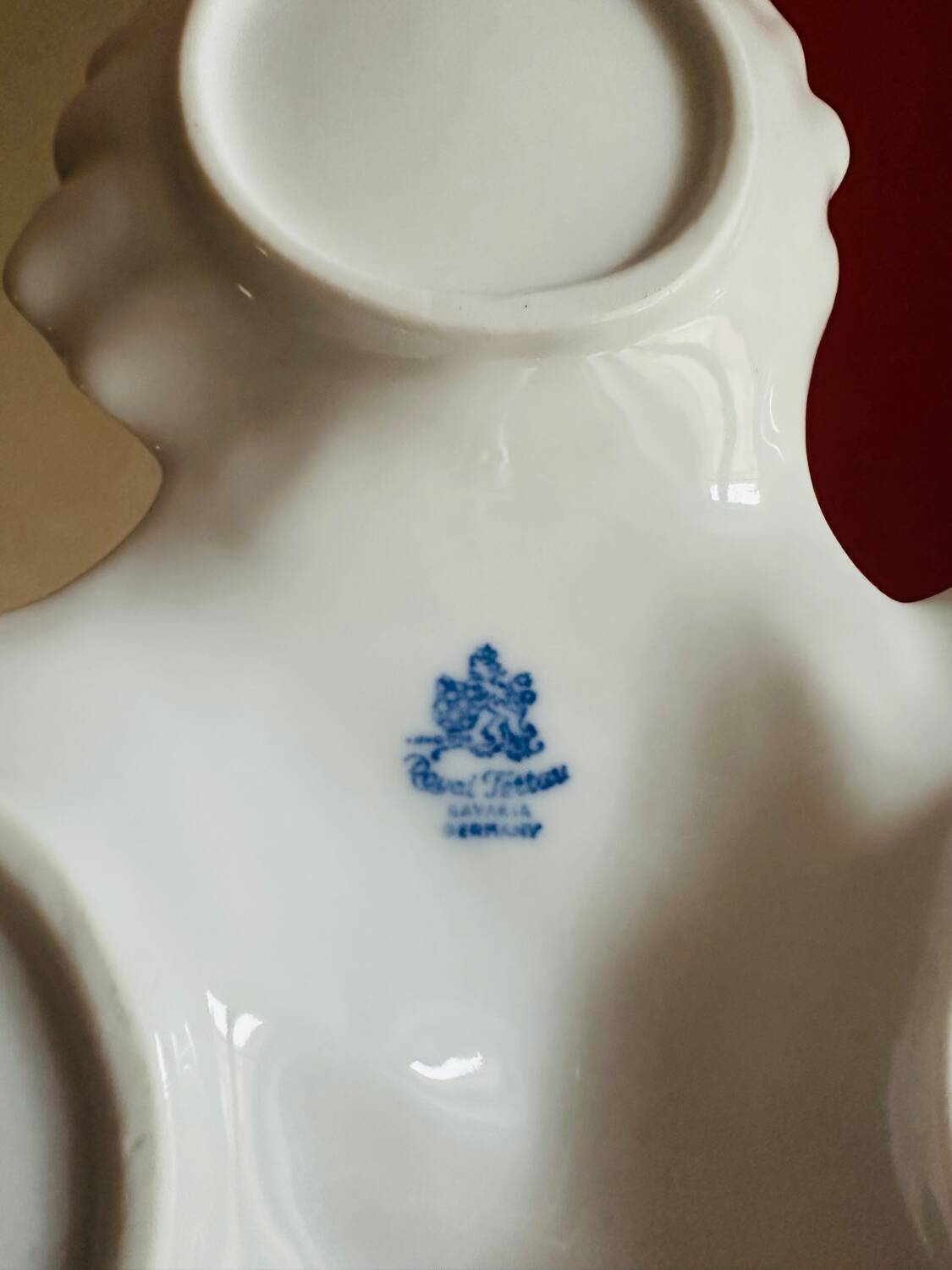 Antique ceramic aperitif tray