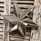 28 cm silver star mirror