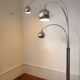 Vintage lamp 3 foot marble globes