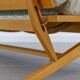Canapé-lit de repos domus kg, schwaikheim, années 1950