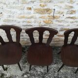 Set of 12 bistro chairs