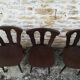 Lot de 12 chaises de bistrot