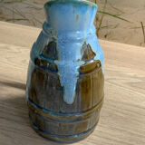 Flamed sandstone pitcher